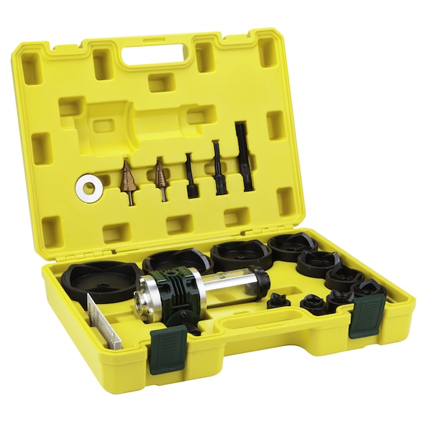 L.H. Dottie Gear Punch Tool Kit (19pcs set, includes case and gear punch)